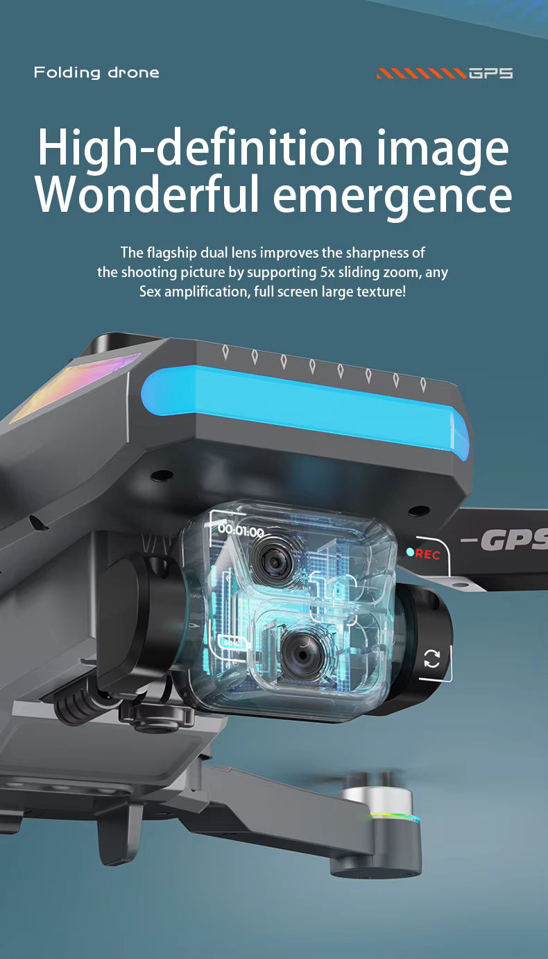 DRON S5HP ™ |DRON SMART CON PANTALLA EN CONTROL REMOTO