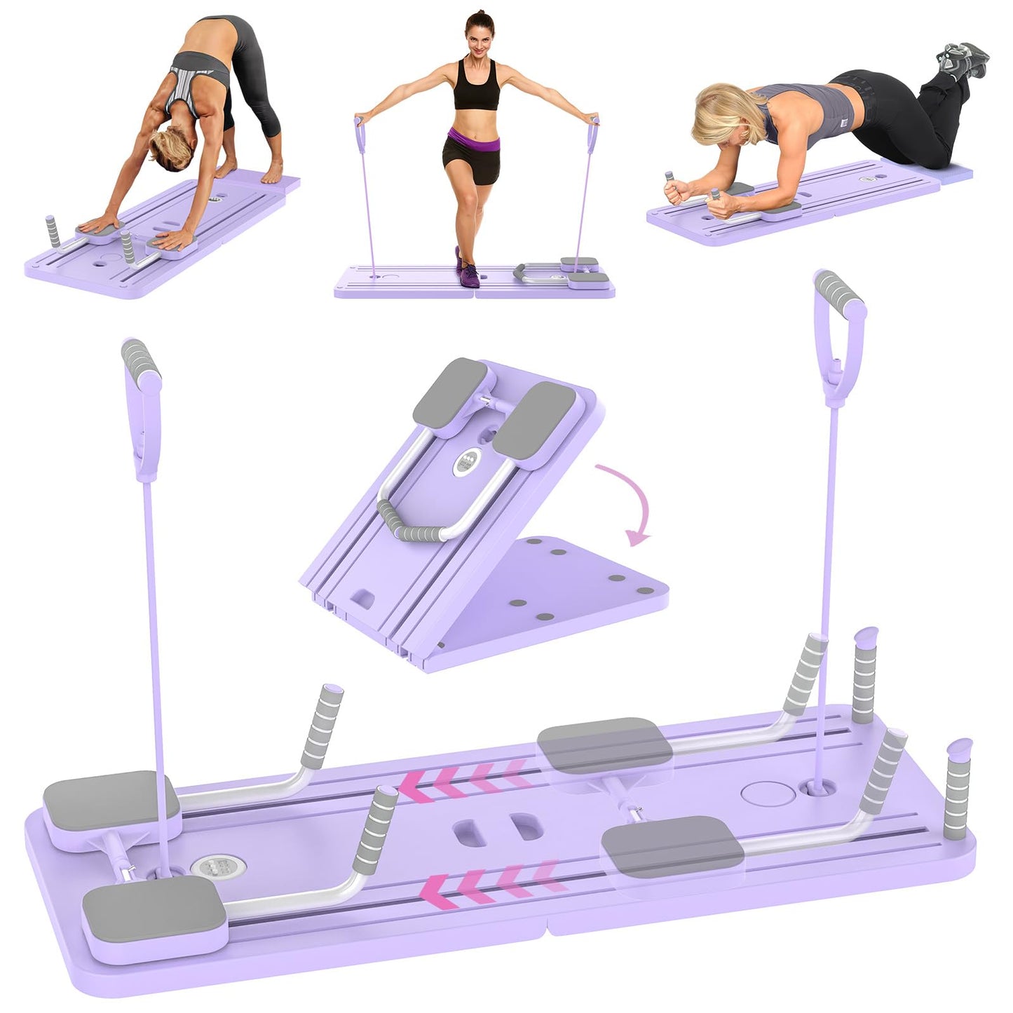 Tabla de Pilates ™ – Tabla de hacer ejercicios Tonifica, Alivia y Transforma tu Cuerpo