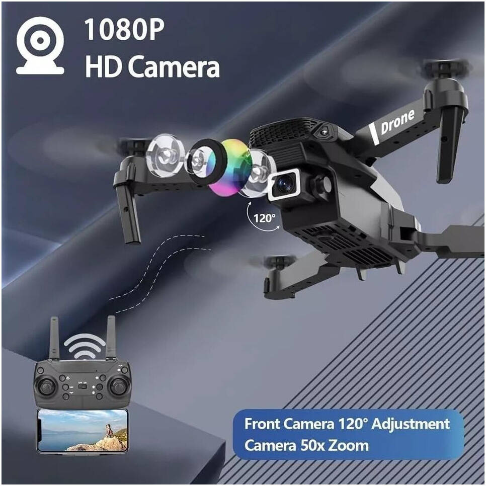 DRON E99 PRO ™ - DRON SMART CAMARA 4K DUAL