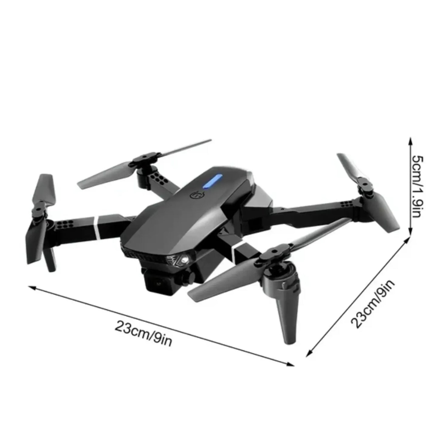 DRON E88 PRO ™- DRON SMART WIFI CAMARA DUAL HD PLEGABLE CONTROL REMOTO